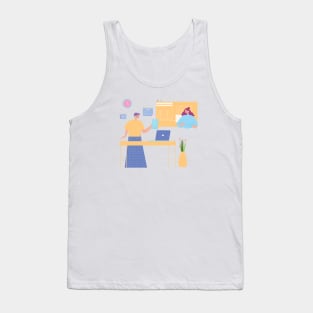 Work From Home Tank Top